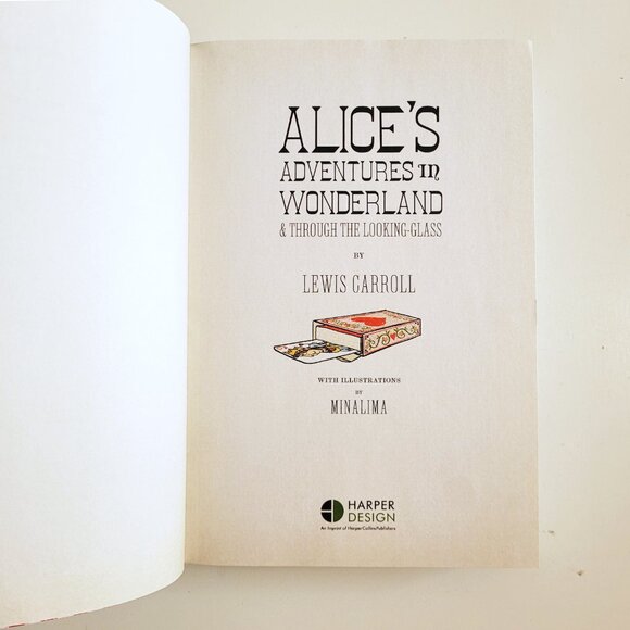 Alice's Adventures in Wonderland MinaLima Edition Illustrated Hardcover Book - Picture 2 of 14